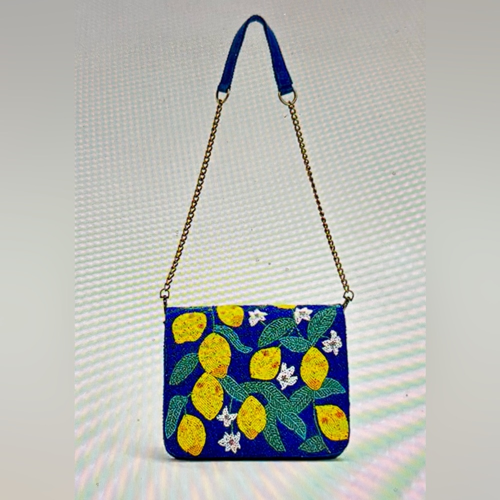 Positano Beaded Shoulder Bag